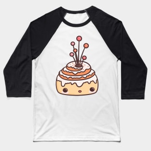 Cinnamon bun Vase Baseball T-Shirt